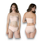 Bikini de microfibra basico liso resorte delgado colores unitalla dama Catherine