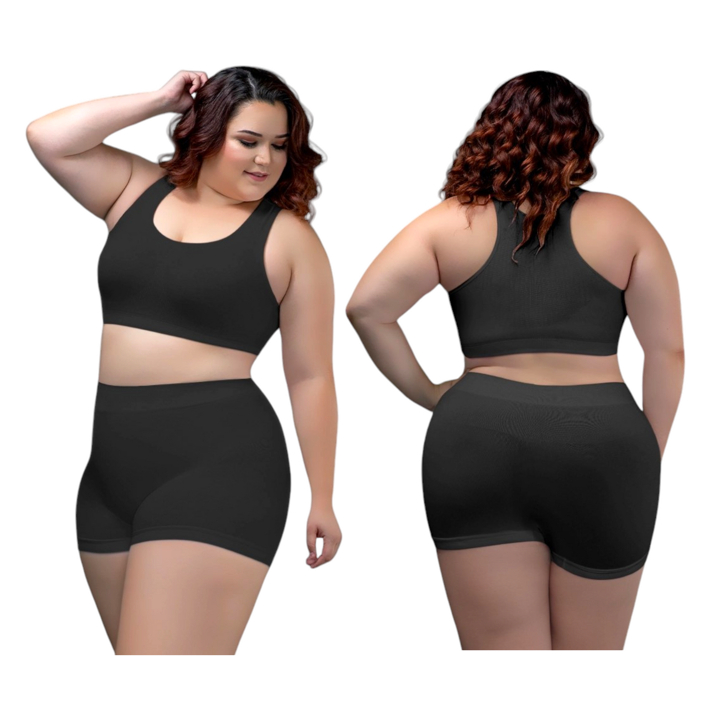 Bóxer de microfibra talla curvy dama