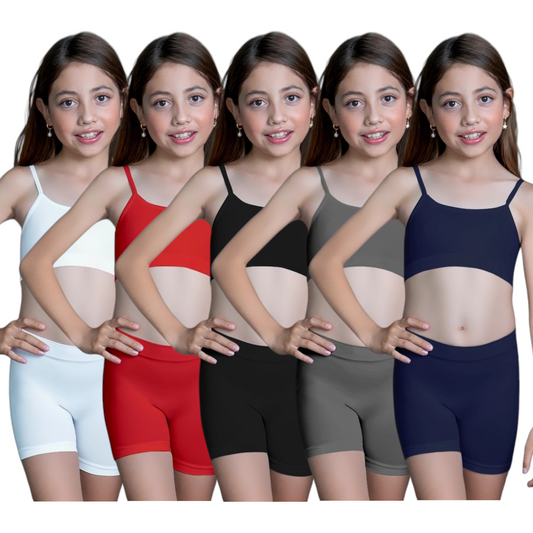 Short escolar catherine de microfibra varias tallas niña