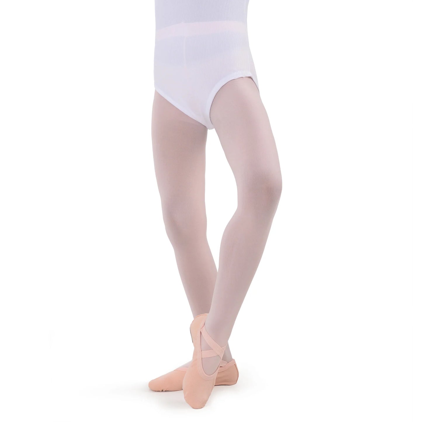 Zapatilla de ballet lona stretch rosa varias tallas #906