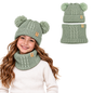 Set 2 en 1 gorro cuellera afelpada infantil Valiz