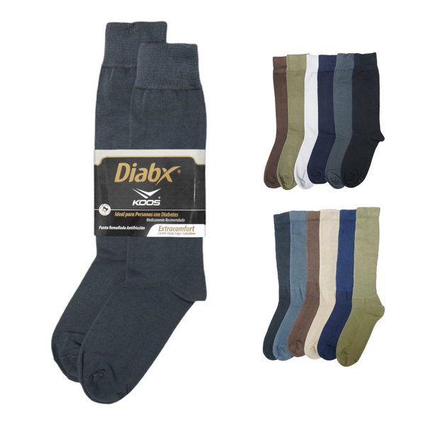 Calcetines para diabético unitalla caballero Koos paquete de 6