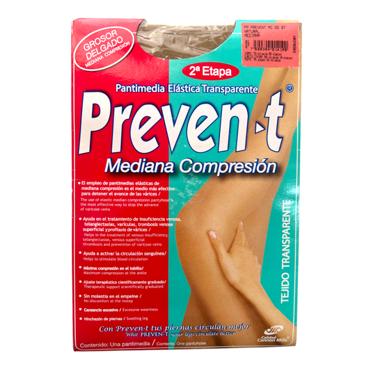 Pantimedia mediana compresion prevent