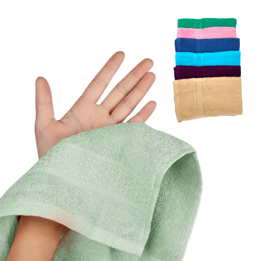 Toalla para manos pulman varios colores paquete de 12