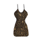 Baby doll vestido lentejuelas unitalla dama