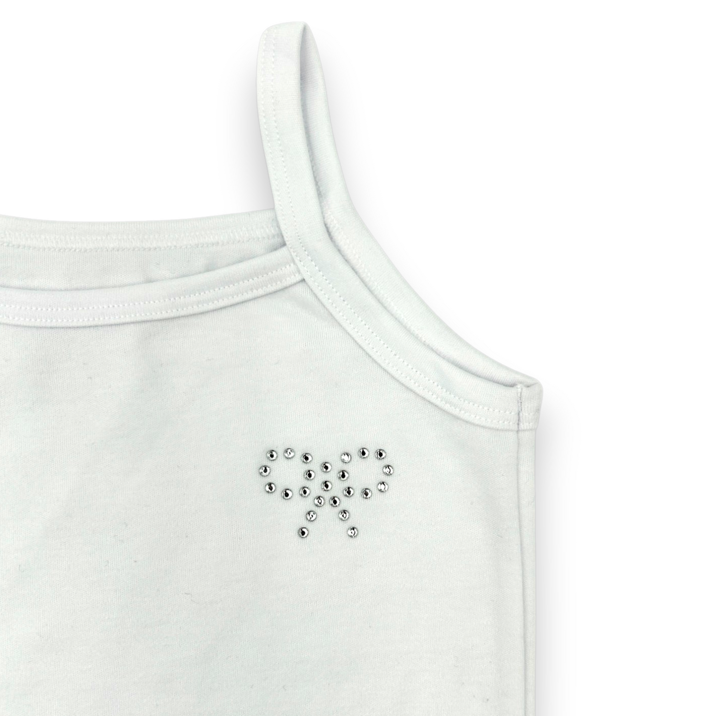Camiseta con detalle de moño con brillos #8010 cylyo niña