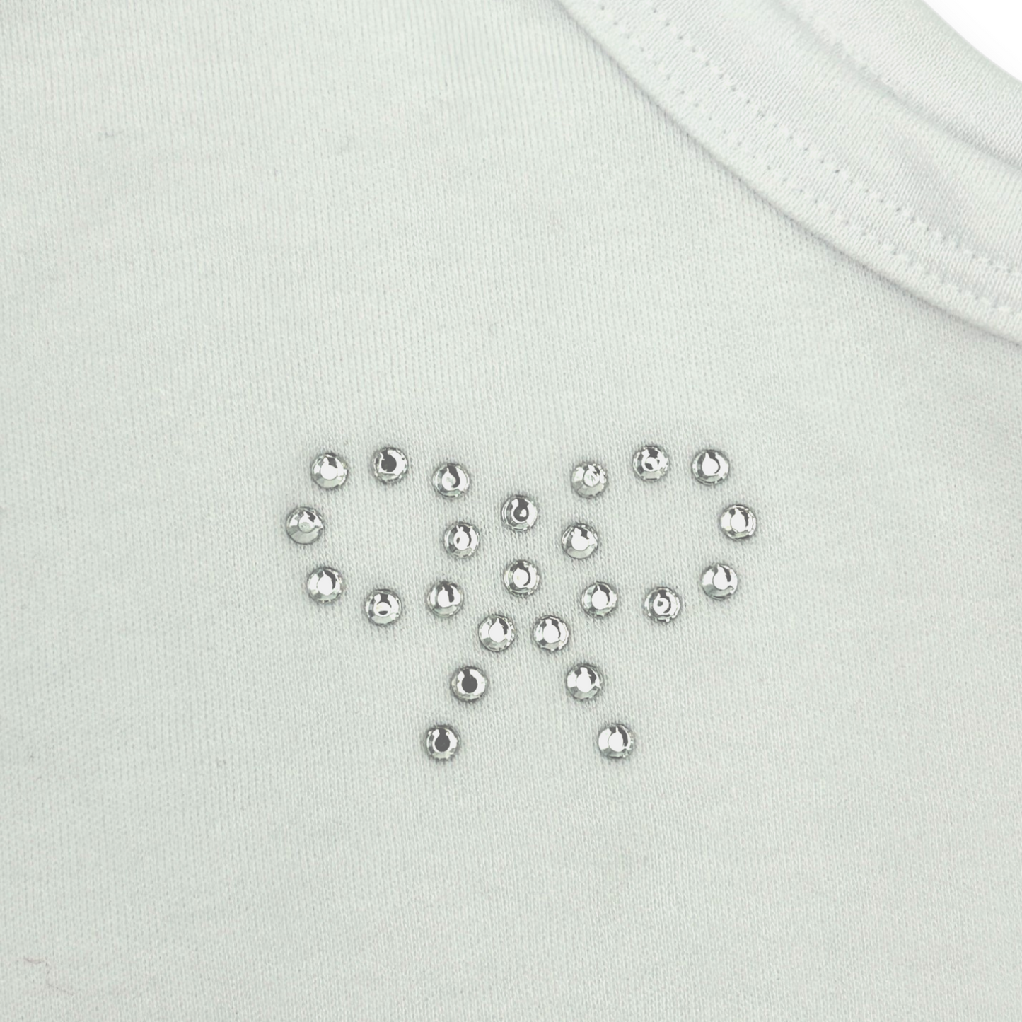 Camiseta con detalle de moño con brillos #8010 cylyo niña