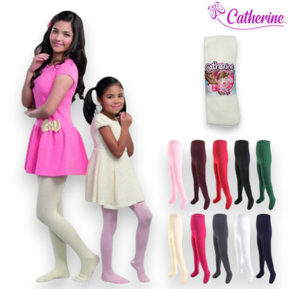 Malla lisa de acrilán gruesa infantil niña Catherine