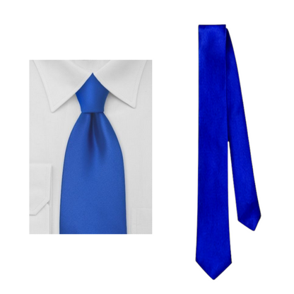 Corbata razo larga colores