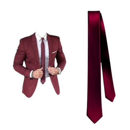 Corbata razo larga colores