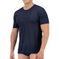 Playera nylon cuello redondo colores trueno caballero #228