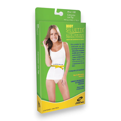 Camiseta reductiva con top tech de medias #108 Body Siluette