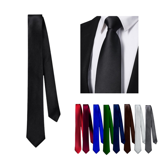 Corbata razo larga colores
