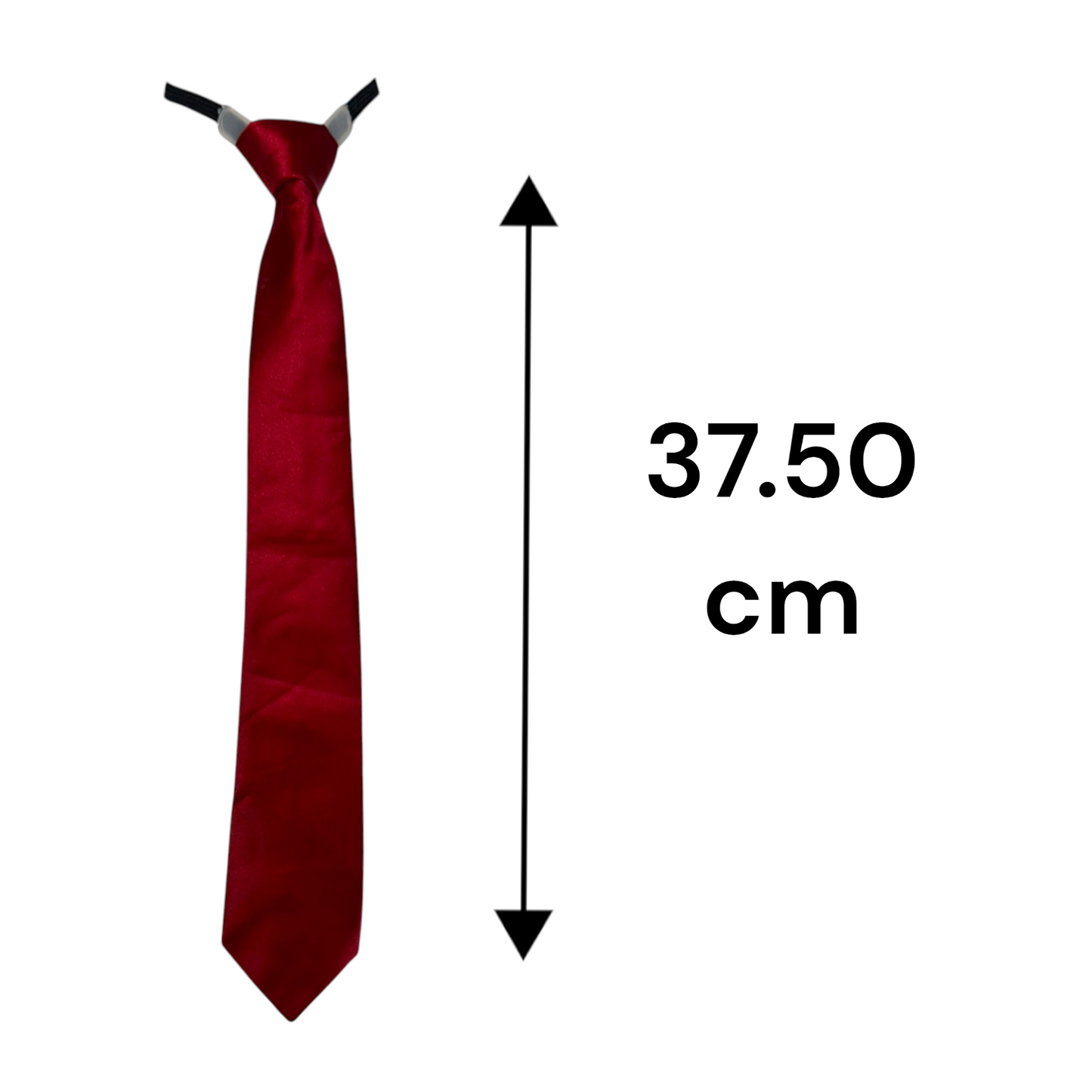 Corbata larga hecha paloma gancho plástico