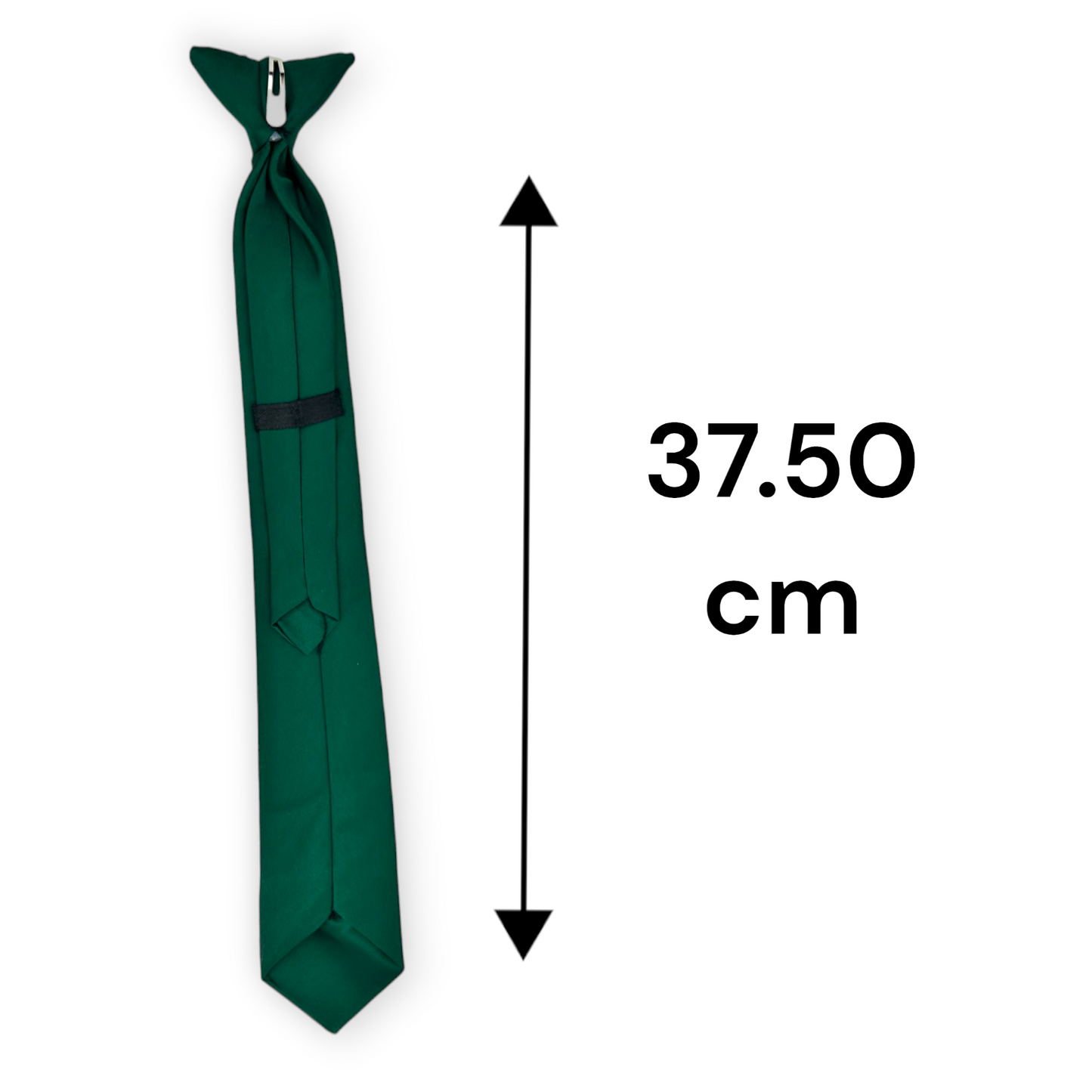 Corbata larga hecha paloma gancho metal