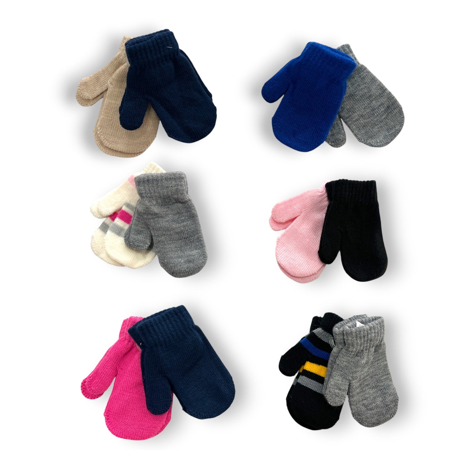 Guante Manopla surtido bebé WN 6 pares