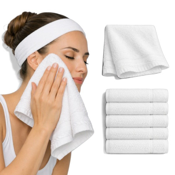 Toalla facial surtida California paquete de 6