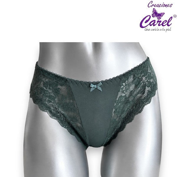 Bikini encaje lateral surtido M/G Carel paquete de 12