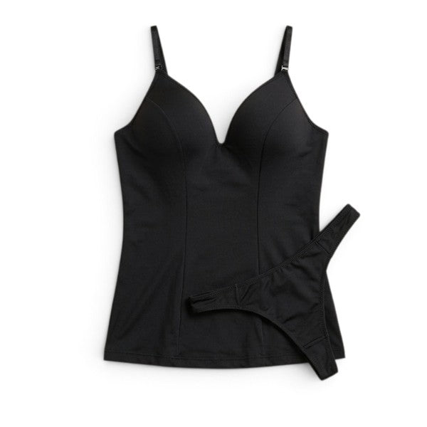 Set camiseta con copas y tanga #5420 dama Carnival