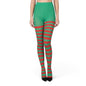 Malla de nylon navideña rayada Angie