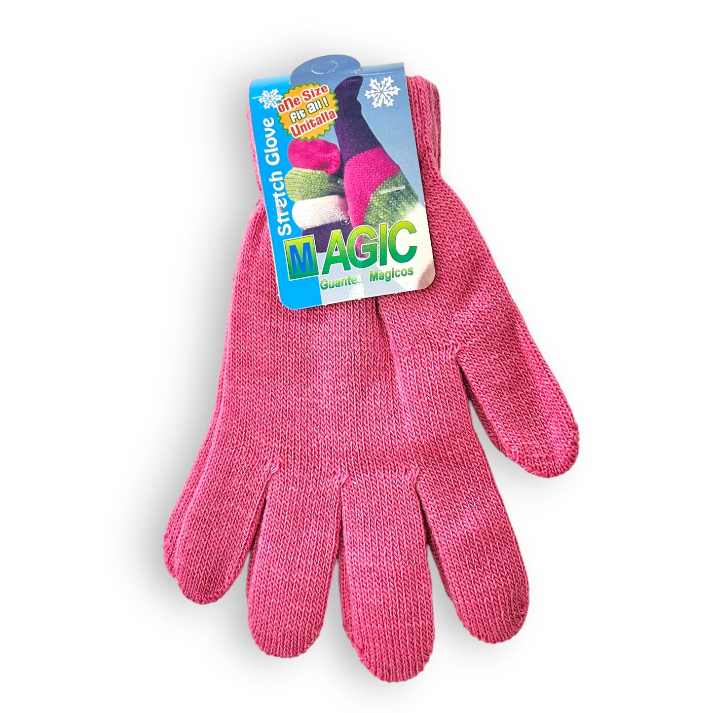 Guante de acrilán liso varios colores infantil unisex Magic