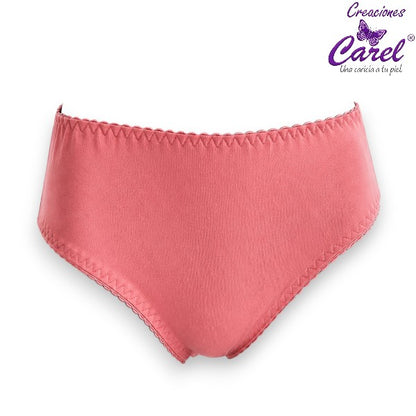Pantaleta corte francés lisa surtida M/G Carel paquete de 12