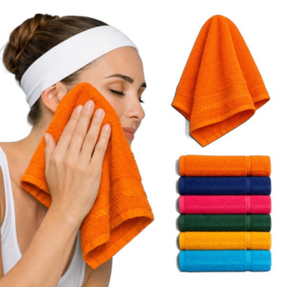 Toalla facial surtida California paquete de 6