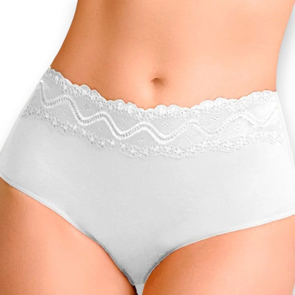Pantaleta completa de microfibra y encaje dama #72-029 Berlei