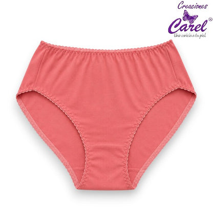 Pantaleta corte francés lisa surtida M/G Carel paquete de 12