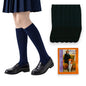 Calceta escolar lisa de nylon Karen paquete de 6