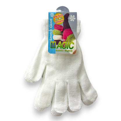 Guante de acrilán liso varios colores infantil unisex Magic