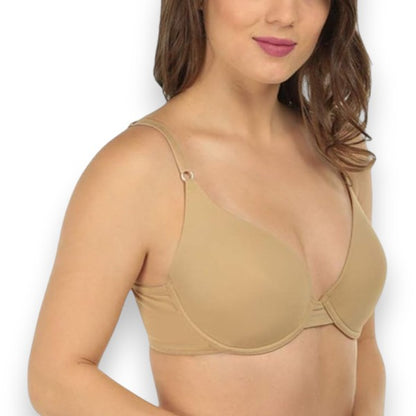 Brasier con varilla liso con espalda de powernet dama #7819 Berlei