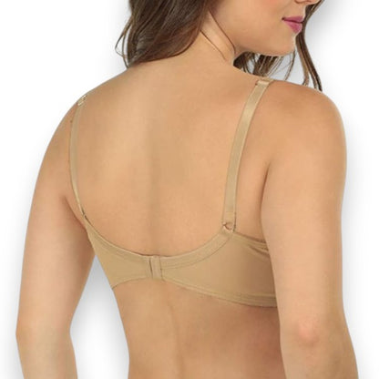 Brasier con varilla liso con espalda de powernet dama #7819 Berlei