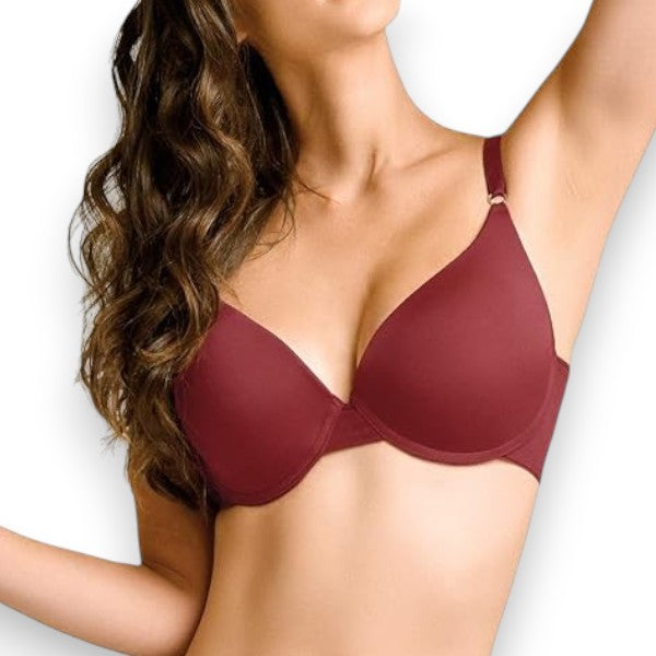 Brasier con varilla liso con espalda de powernet dama #7819 Berlei