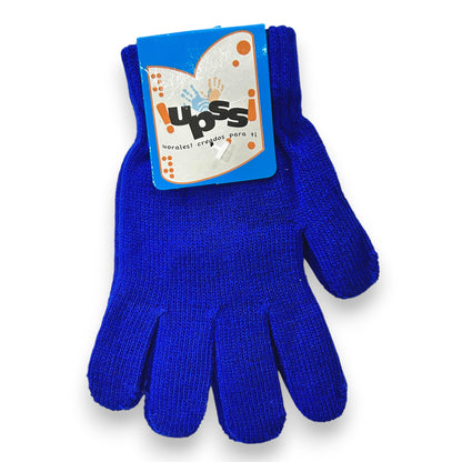 Guante de acrilán liso varios colores infantil unisex Magic