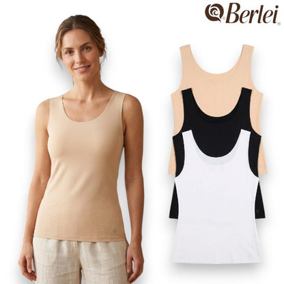 Camiseta ligera sin costuras clean cut dama #8509 Berlei
