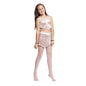 Malla lisa de microfibra 3D para ballet niña #2005 Tan