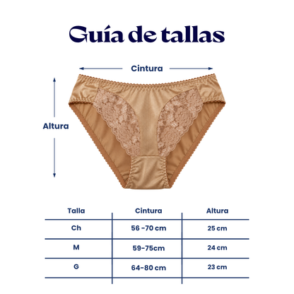 Bikini con encaje surtido dama #985 Maleni paquete de 6