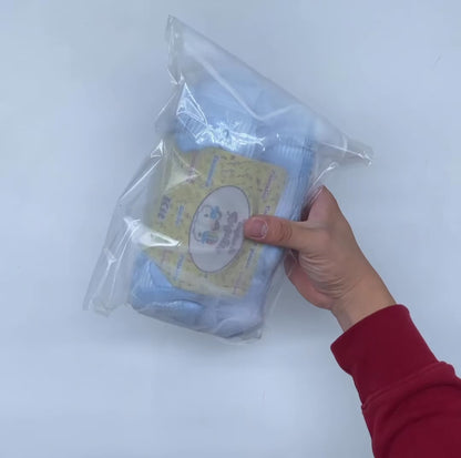 Kit 7 piezas de algodón para recién nacido Angelito