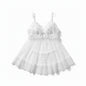 Baby doll con encaje unitalla Dama Mod. Princesa