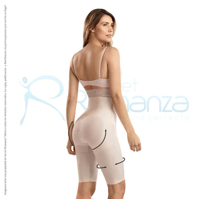 Faja colombiana strapless a la rodilla Mod. 2051