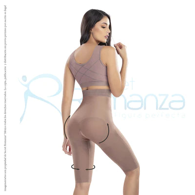 Faja colombiana strapless a la rodilla Mod. 2051