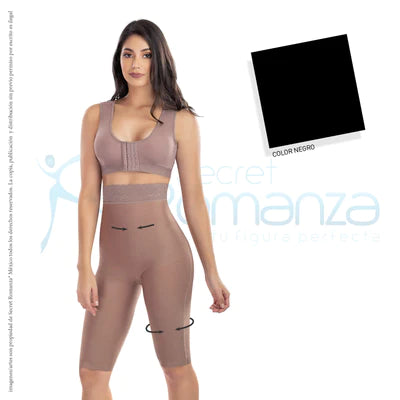 Faja colombiana strapless a la rodilla Mod. 2051