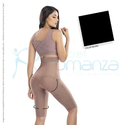 Faja colombiana strapless a la rodilla Mod. 2051