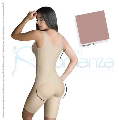 Faja colombiana short copas prehormadas postquirúrgico Mod. 2090