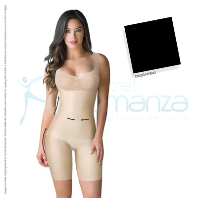 Faja colombiana short copas prehormadas postquirúrgico Mod. 2090