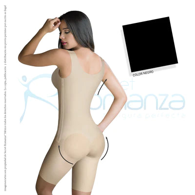 Faja colombiana short copas prehormadas postquirúrgico Mod. 2090