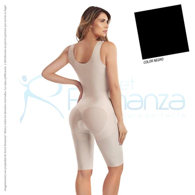 Faja colombiana a la rodilla con broches en el frente Mod. 2099