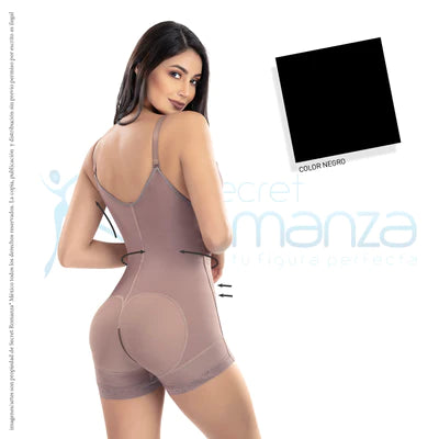 Faja colombiana cachetero senos libres Mod. 3086