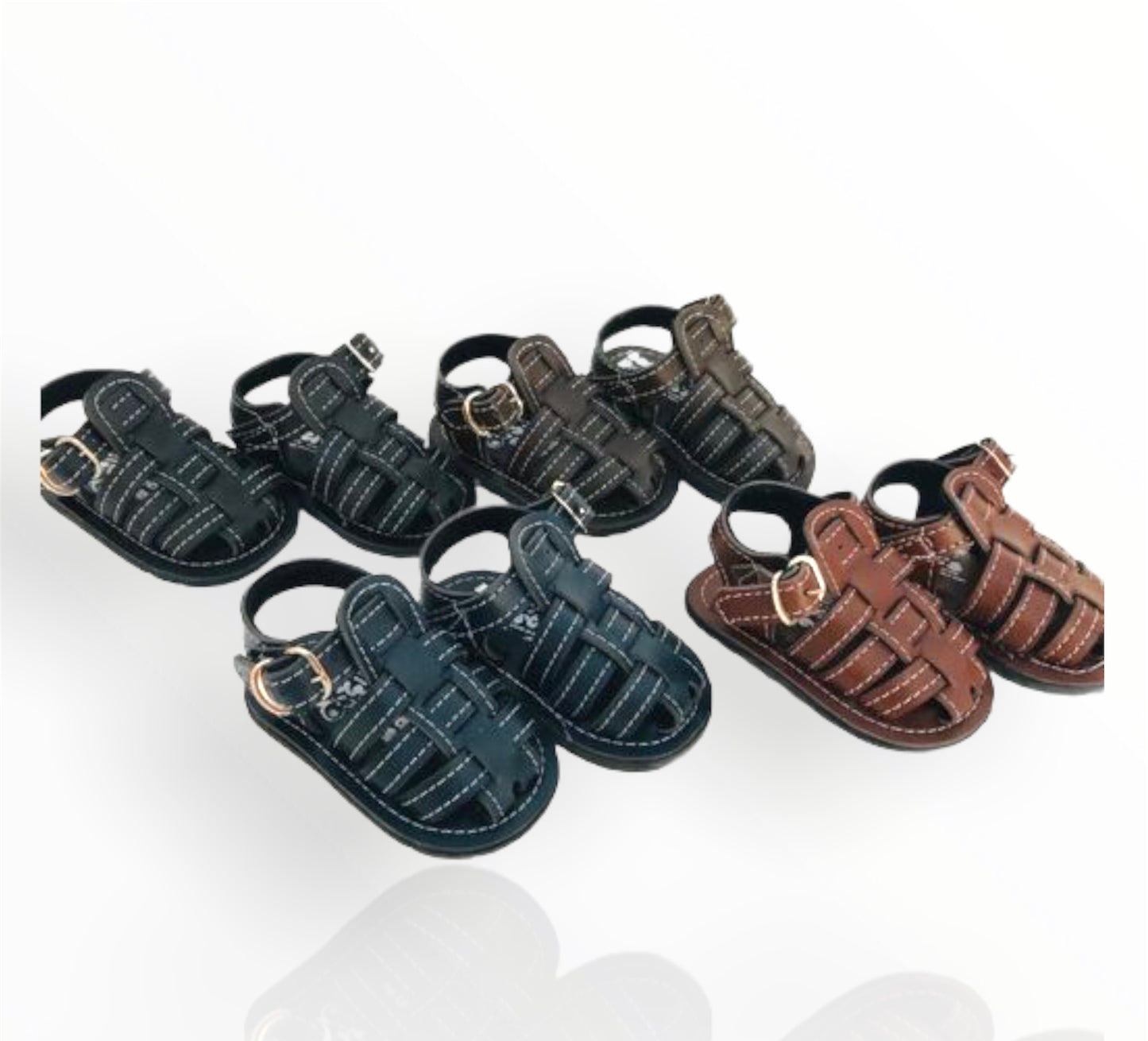 Zapato suela huarache niño Mod. 157